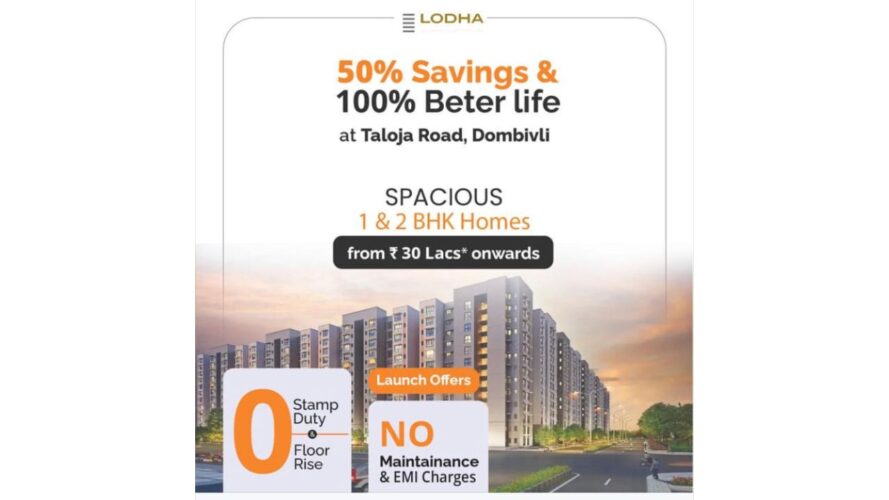 Lodha Taloja New Launch in Taloja